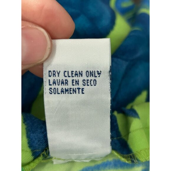 Jessica Howard Womens Tropical Leaf Print Sleeveless Dress Size 10 Polyester Spa - Picture 12 of 12